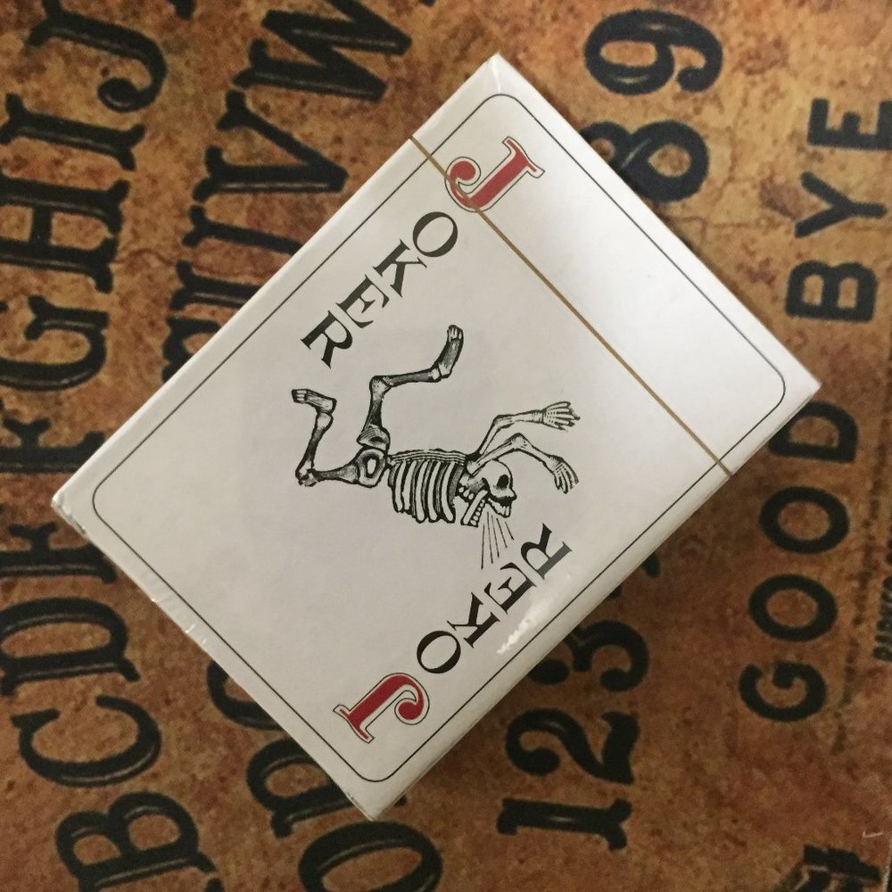 NIP Lucy Lu OOP PLAYING CARDS Day of the Dead Muertos Posada SKELETONS 💀 - Picture 2 of 7